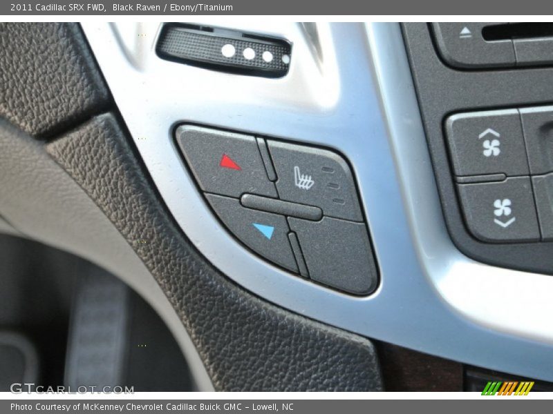 Black Raven / Ebony/Titanium 2011 Cadillac SRX FWD