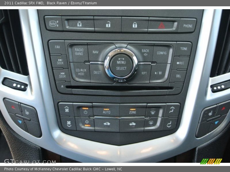Black Raven / Ebony/Titanium 2011 Cadillac SRX FWD