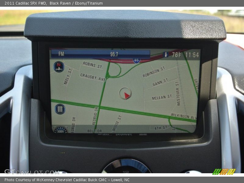 Black Raven / Ebony/Titanium 2011 Cadillac SRX FWD