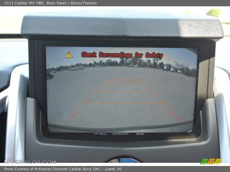 Black Raven / Ebony/Titanium 2011 Cadillac SRX FWD