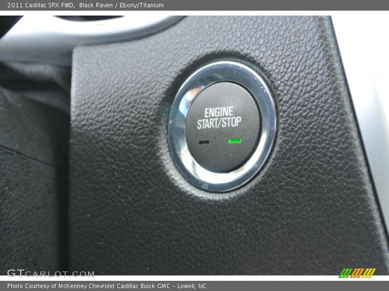 Black Raven / Ebony/Titanium 2011 Cadillac SRX FWD