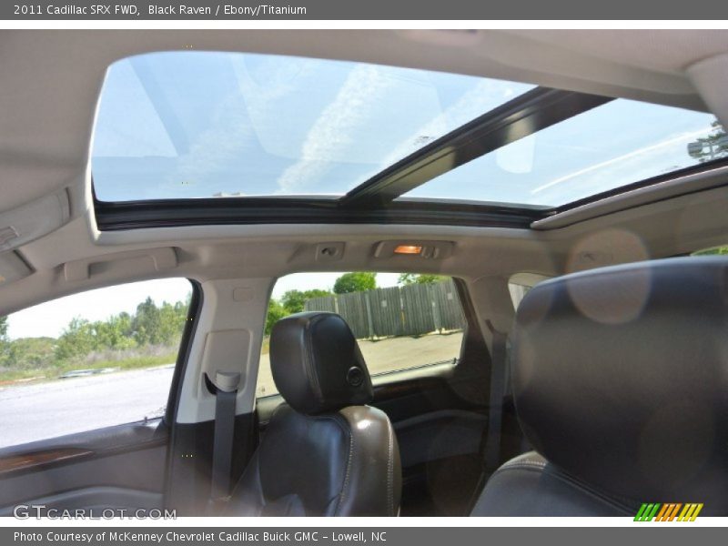 Black Raven / Ebony/Titanium 2011 Cadillac SRX FWD
