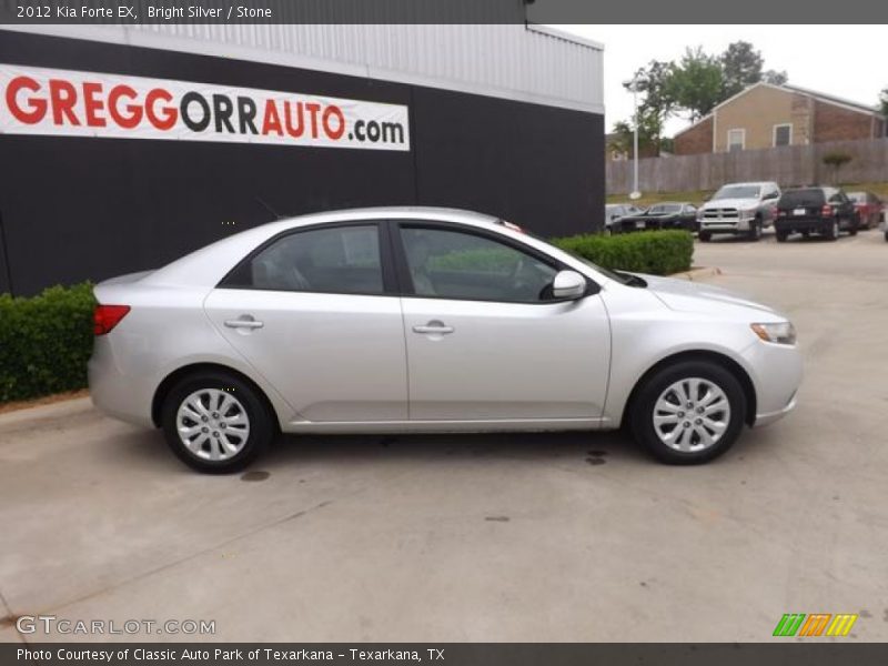 Bright Silver / Stone 2012 Kia Forte EX