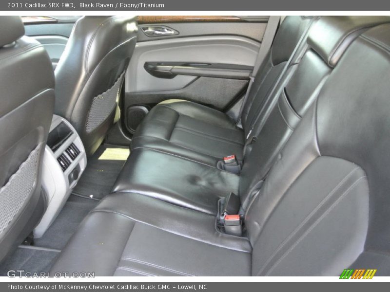 Black Raven / Ebony/Titanium 2011 Cadillac SRX FWD