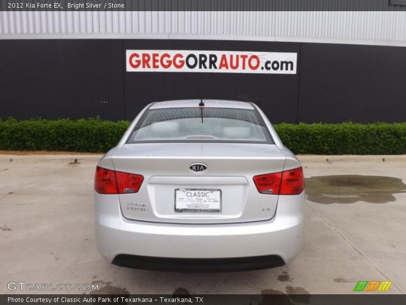 Bright Silver / Stone 2012 Kia Forte EX