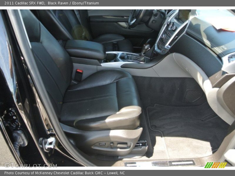 Black Raven / Ebony/Titanium 2011 Cadillac SRX FWD