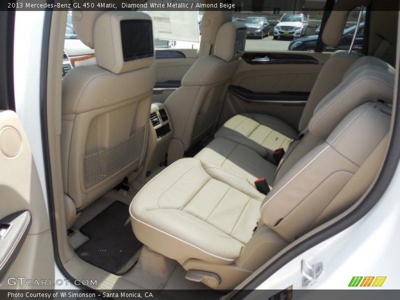 Diamond White Metallic / Almond Beige 2013 Mercedes-Benz GL 450 4Matic