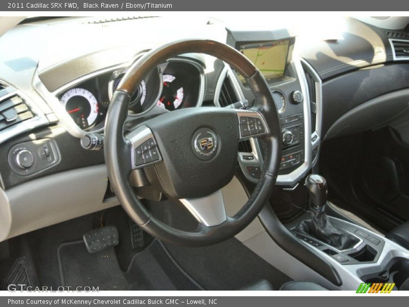 Black Raven / Ebony/Titanium 2011 Cadillac SRX FWD