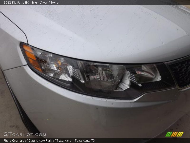 Bright Silver / Stone 2012 Kia Forte EX
