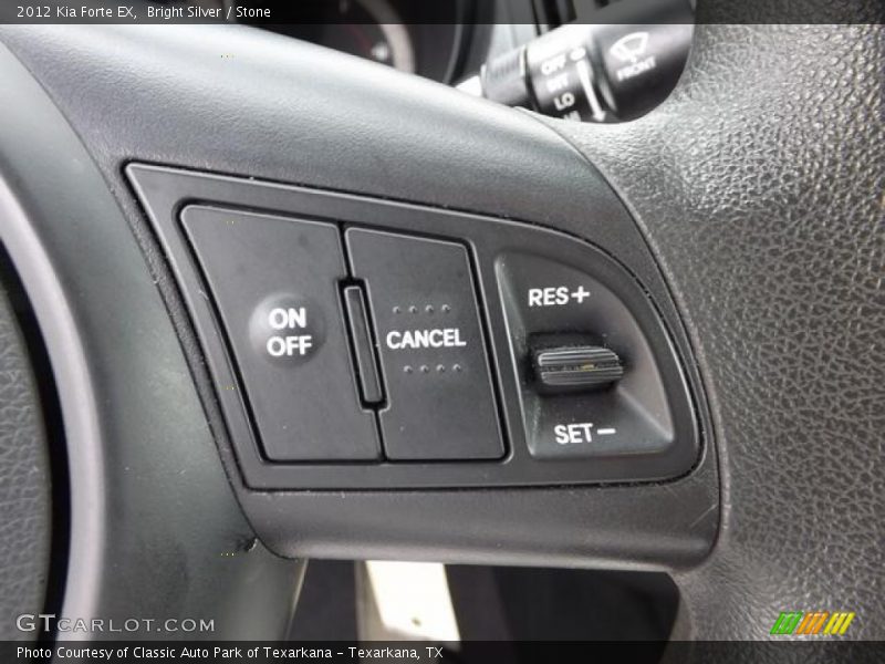 Bright Silver / Stone 2012 Kia Forte EX