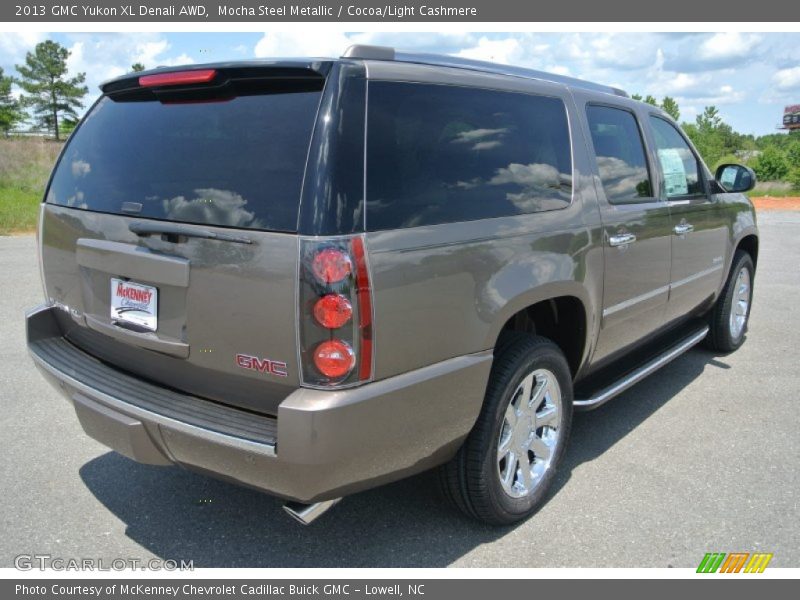 Mocha Steel Metallic / Cocoa/Light Cashmere 2013 GMC Yukon XL Denali AWD