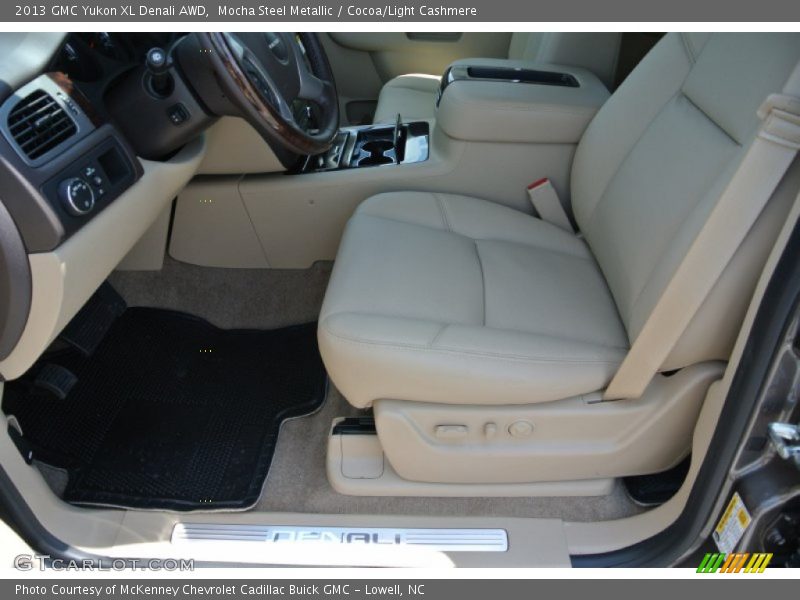 Mocha Steel Metallic / Cocoa/Light Cashmere 2013 GMC Yukon XL Denali AWD