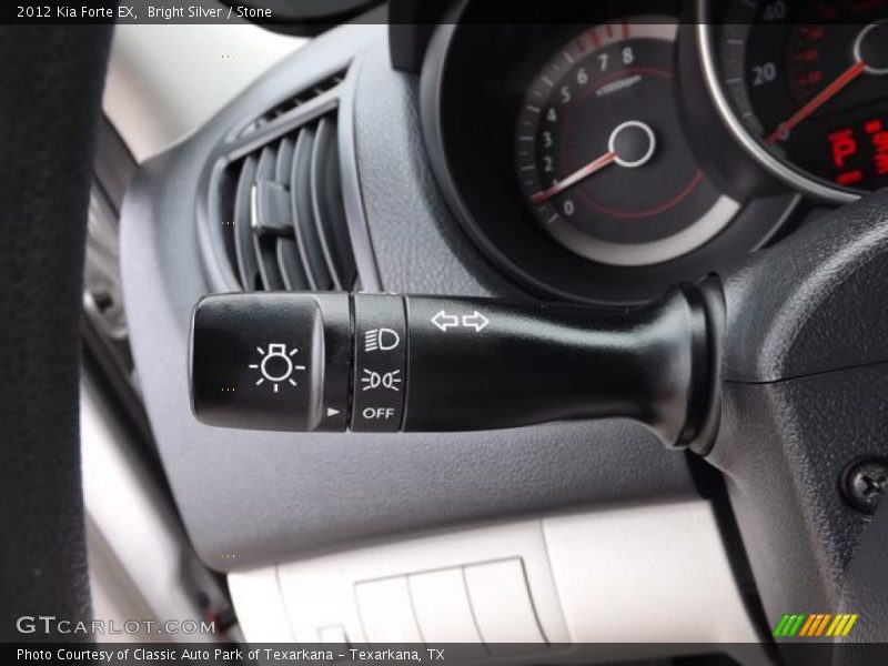 Bright Silver / Stone 2012 Kia Forte EX