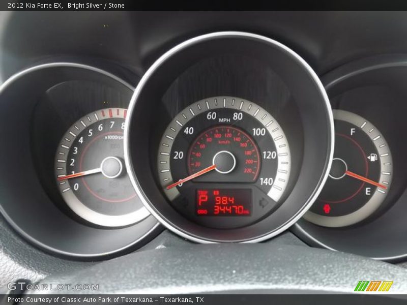 Bright Silver / Stone 2012 Kia Forte EX