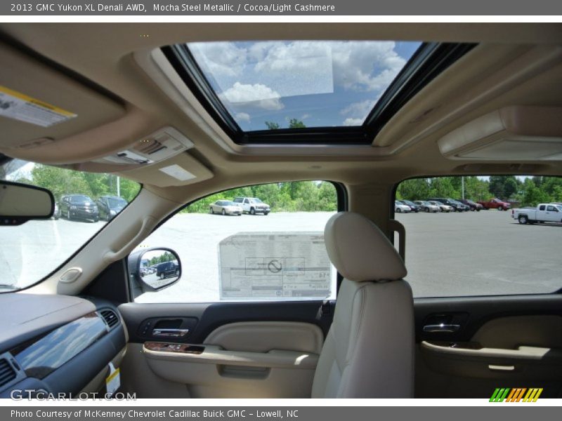 Mocha Steel Metallic / Cocoa/Light Cashmere 2013 GMC Yukon XL Denali AWD