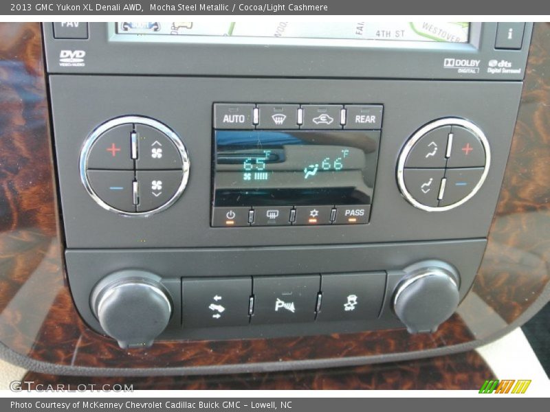 Controls of 2013 Yukon XL Denali AWD