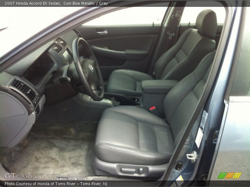  2007 Accord EX Sedan Gray Interior