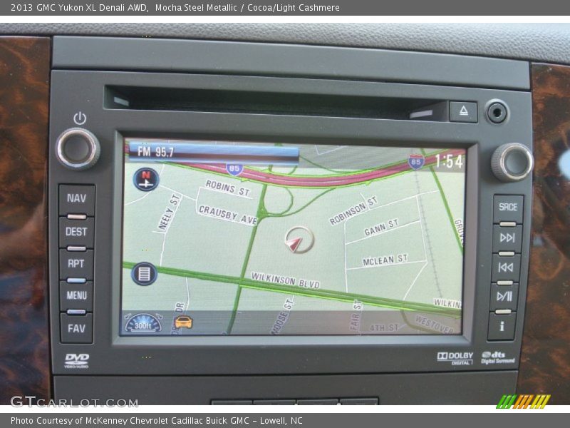 Navigation of 2013 Yukon XL Denali AWD