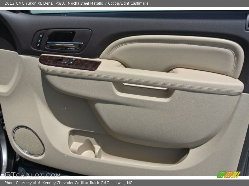 Mocha Steel Metallic / Cocoa/Light Cashmere 2013 GMC Yukon XL Denali AWD