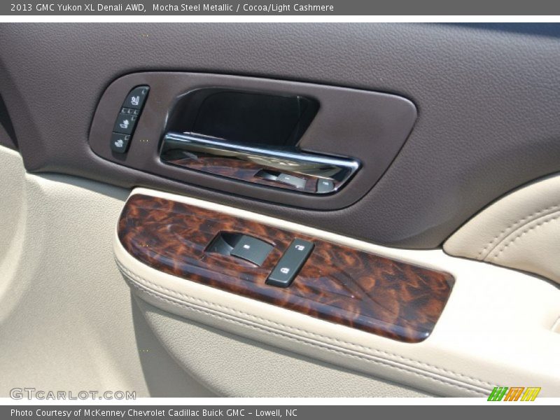Mocha Steel Metallic / Cocoa/Light Cashmere 2013 GMC Yukon XL Denali AWD