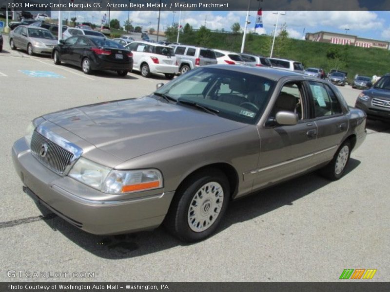 Front 3/4 View of 2003 Grand Marquis GS