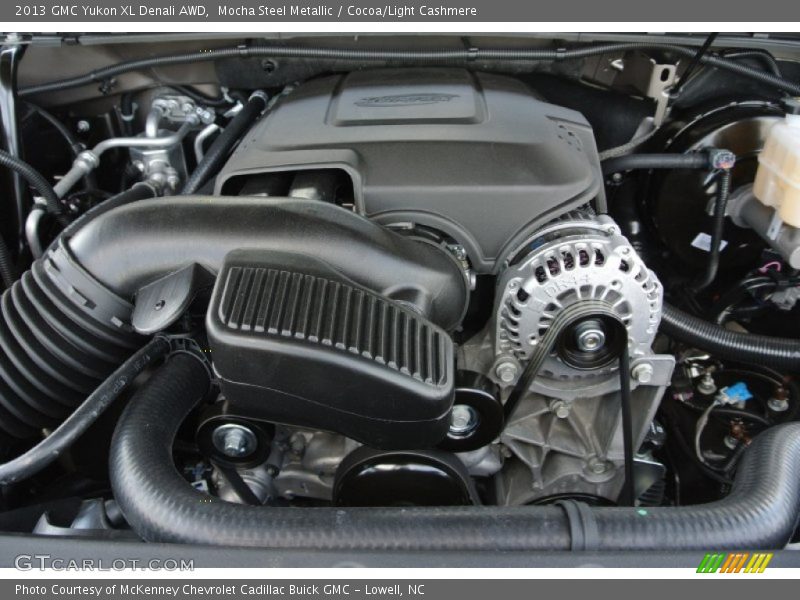 Mocha Steel Metallic / Cocoa/Light Cashmere 2013 GMC Yukon XL Denali AWD
