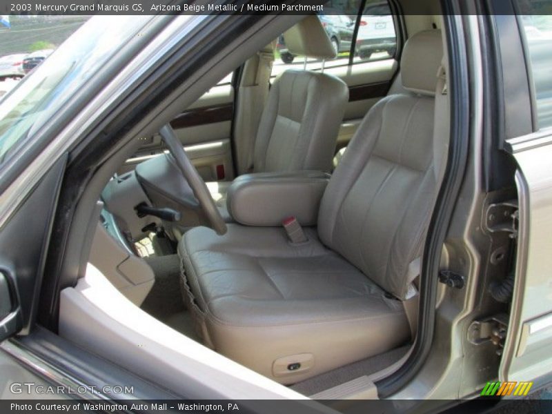 Arizona Beige Metallic / Medium Parchment 2003 Mercury Grand Marquis GS