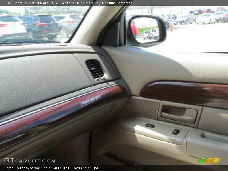Arizona Beige Metallic / Medium Parchment 2003 Mercury Grand Marquis GS
