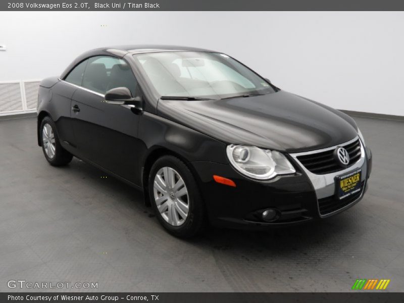 Black Uni / Titan Black 2008 Volkswagen Eos 2.0T