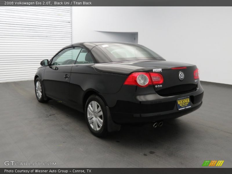 Black Uni / Titan Black 2008 Volkswagen Eos 2.0T