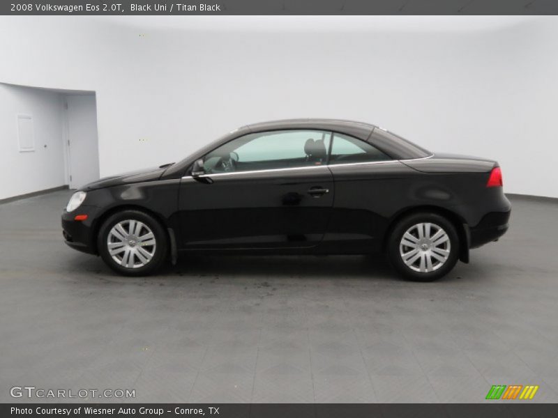 Black Uni / Titan Black 2008 Volkswagen Eos 2.0T