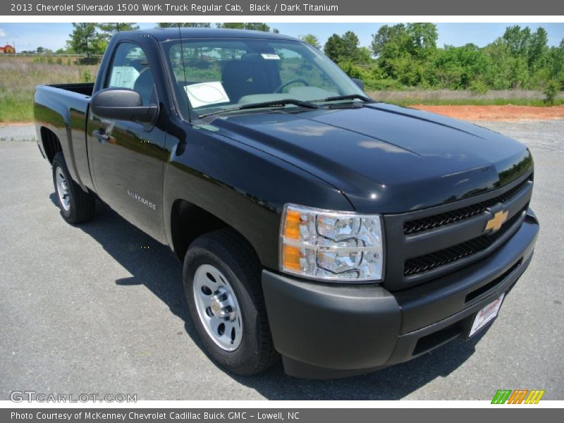 Front 3/4 View of 2013 Silverado 1500 Work Truck Regular Cab