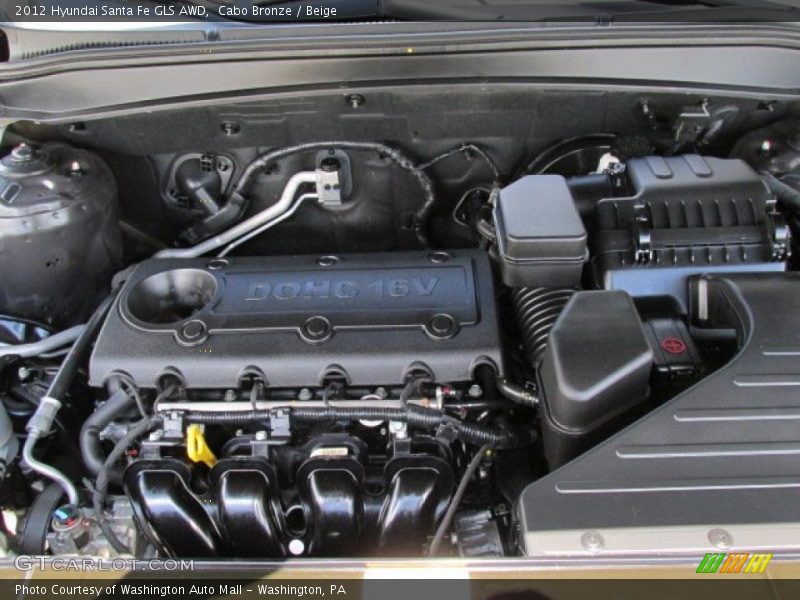 Cabo Bronze / Beige 2012 Hyundai Santa Fe GLS AWD