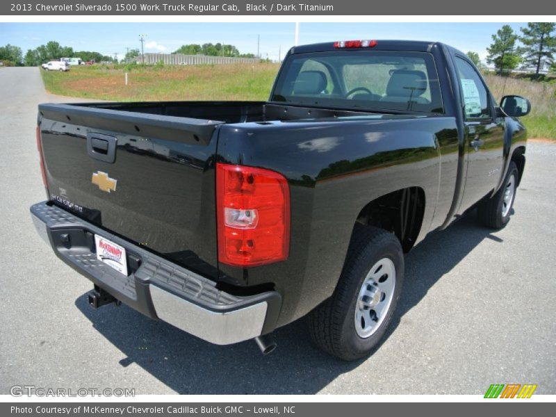 Black / Dark Titanium 2013 Chevrolet Silverado 1500 Work Truck Regular Cab