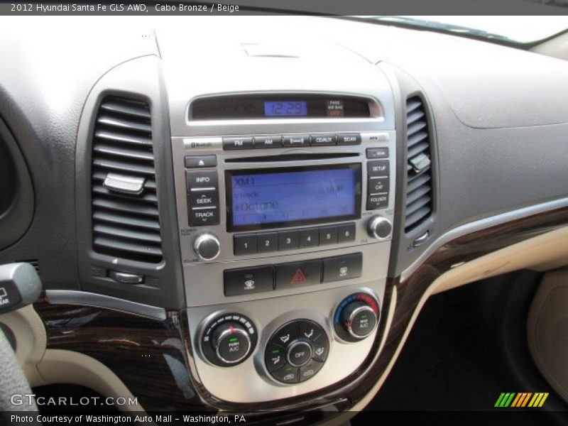 Cabo Bronze / Beige 2012 Hyundai Santa Fe GLS AWD