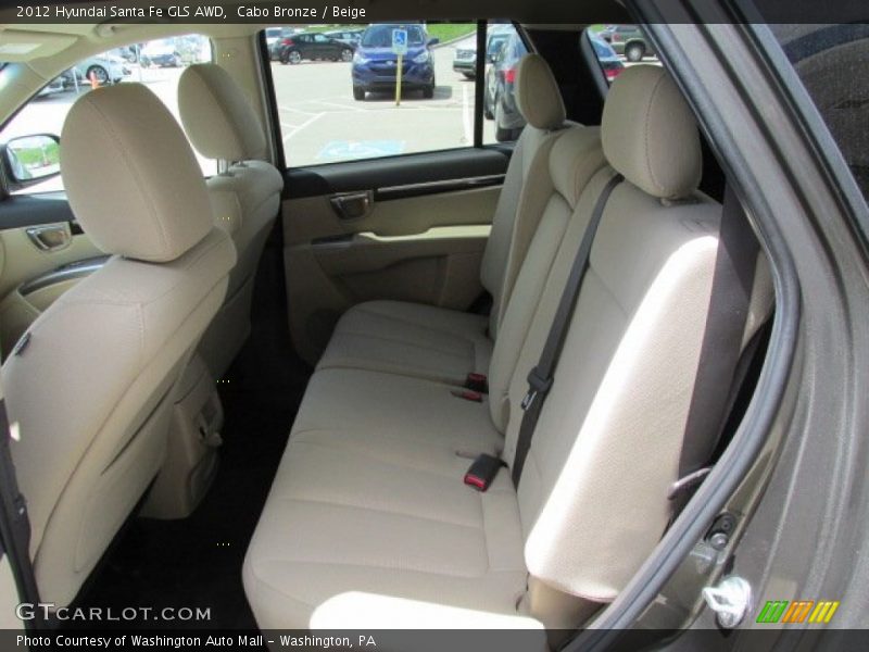 Cabo Bronze / Beige 2012 Hyundai Santa Fe GLS AWD