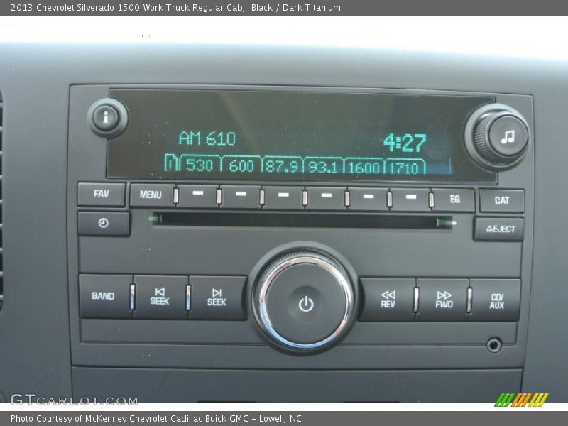 Audio System of 2013 Silverado 1500 Work Truck Regular Cab