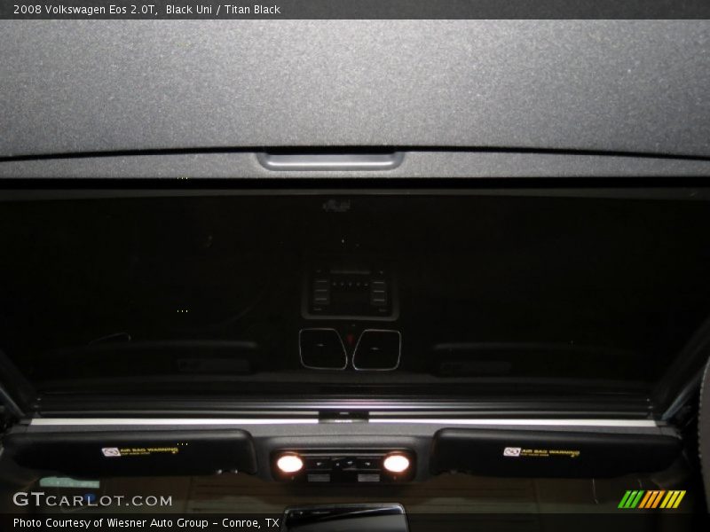 Black Uni / Titan Black 2008 Volkswagen Eos 2.0T