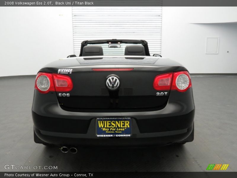 Black Uni / Titan Black 2008 Volkswagen Eos 2.0T