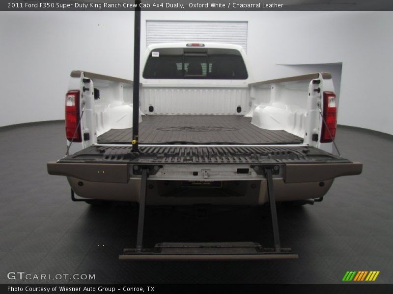 Oxford White / Chaparral Leather 2011 Ford F350 Super Duty King Ranch Crew Cab 4x4 Dually