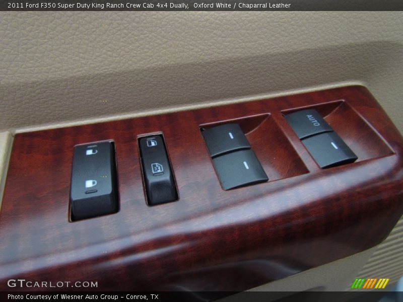 Oxford White / Chaparral Leather 2011 Ford F350 Super Duty King Ranch Crew Cab 4x4 Dually
