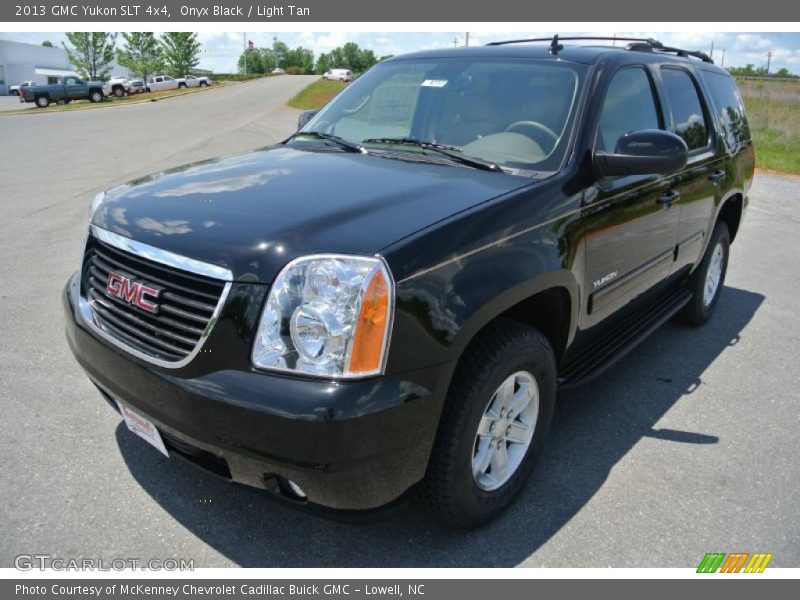 Onyx Black / Light Tan 2013 GMC Yukon SLT 4x4