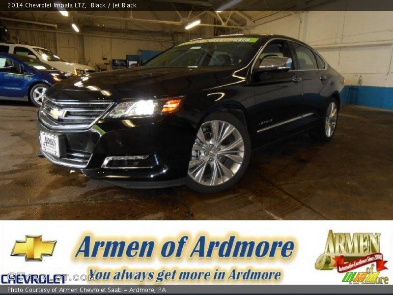 Black / Jet Black 2014 Chevrolet Impala LTZ