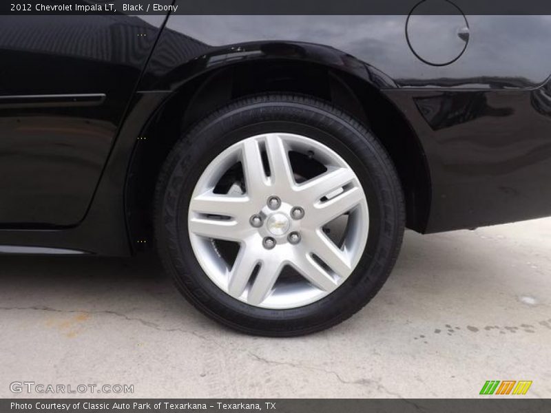 Black / Ebony 2012 Chevrolet Impala LT