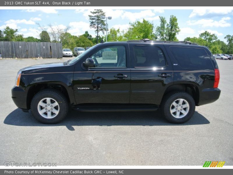 Onyx Black / Light Tan 2013 GMC Yukon SLT 4x4