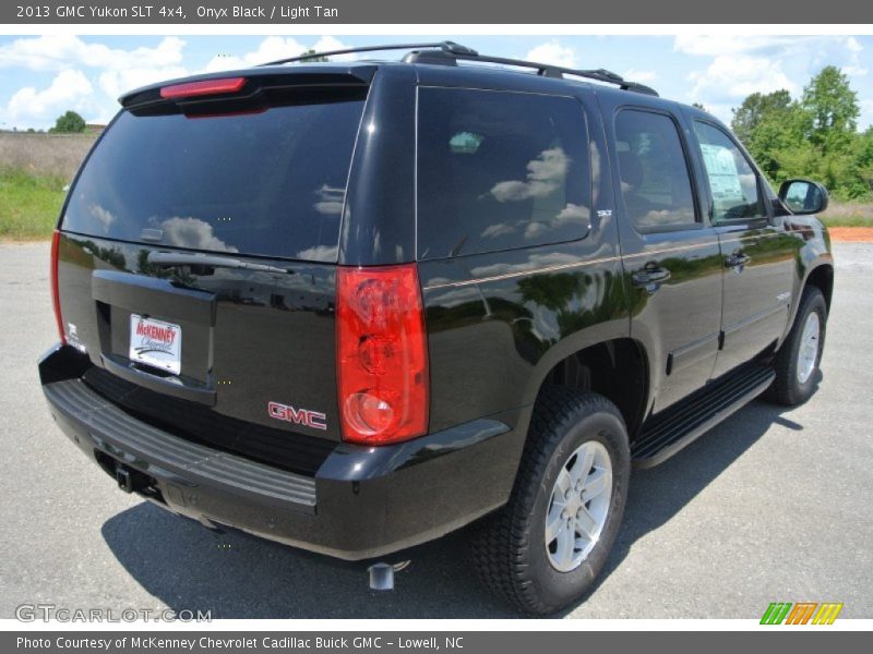 Onyx Black / Light Tan 2013 GMC Yukon SLT 4x4