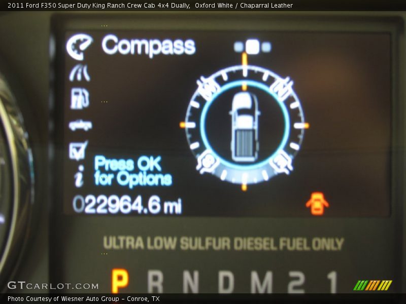 Oxford White / Chaparral Leather 2011 Ford F350 Super Duty King Ranch Crew Cab 4x4 Dually
