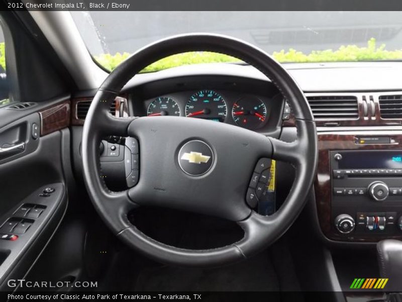 Black / Ebony 2012 Chevrolet Impala LT