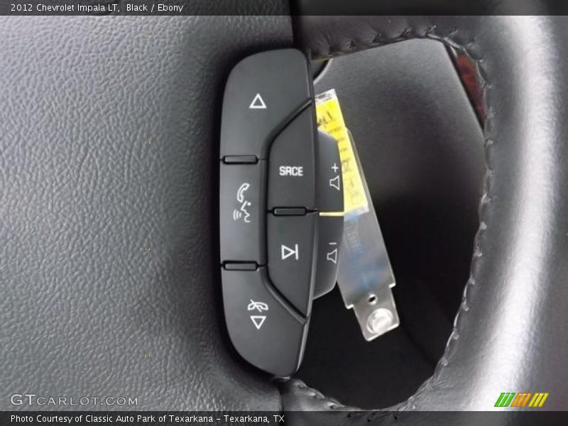 Black / Ebony 2012 Chevrolet Impala LT