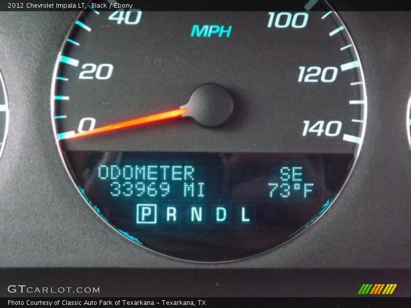 Black / Ebony 2012 Chevrolet Impala LT
